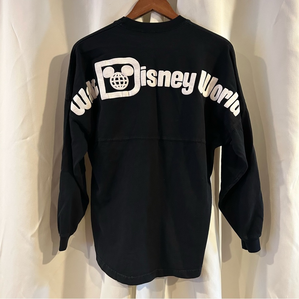 Disney Parks Disneyland Resort Black Spirit USA Jersey Puff Print Shirt Adult XS